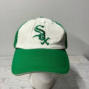 MLB Chicago White Sox Cap Hat Green Strapback Miller Lite Beer St Patrick’s Cap